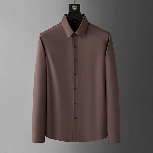 Chemise marron